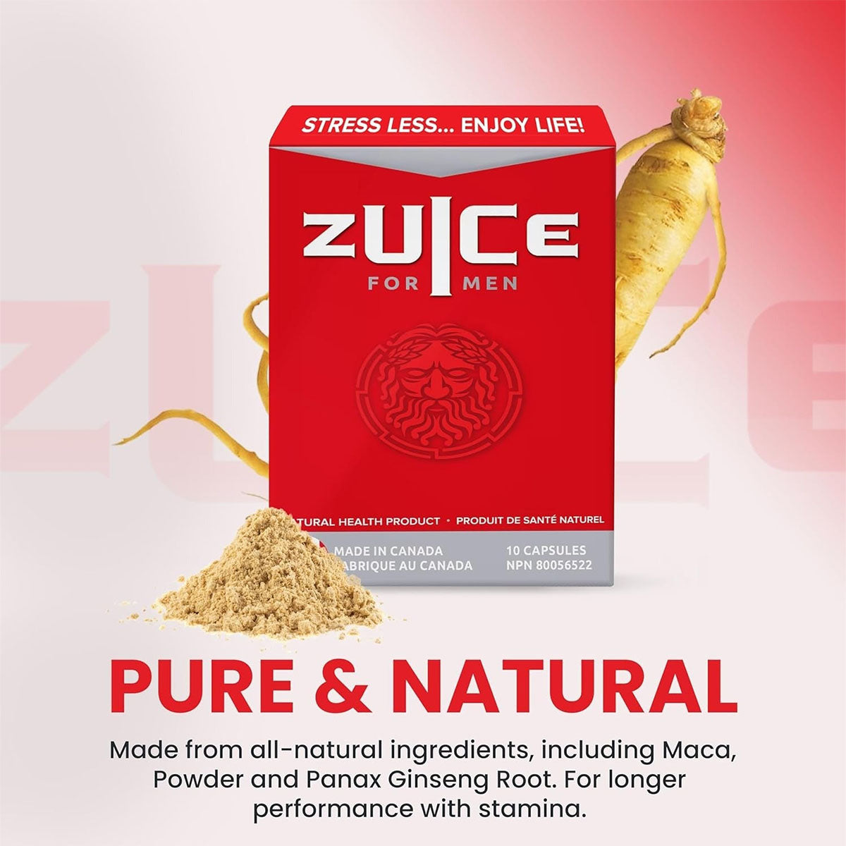 ZUICE for Men Male Enhancement Formulate - 2 capsules