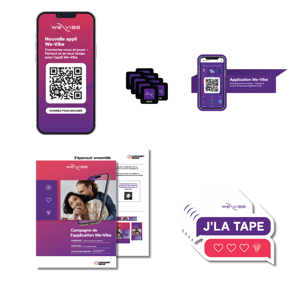 WE-VIBE® - App Merch Kit – Français