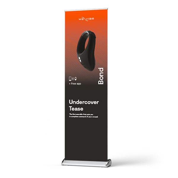 We-Vibe Bond Roll-up Banner - BMS Enterprises