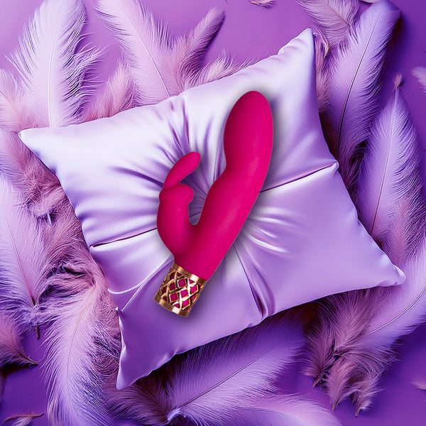 Pillow Talk® Secrets - Seductive – Luxurious Dual Come Hither Wand - Fuchsia