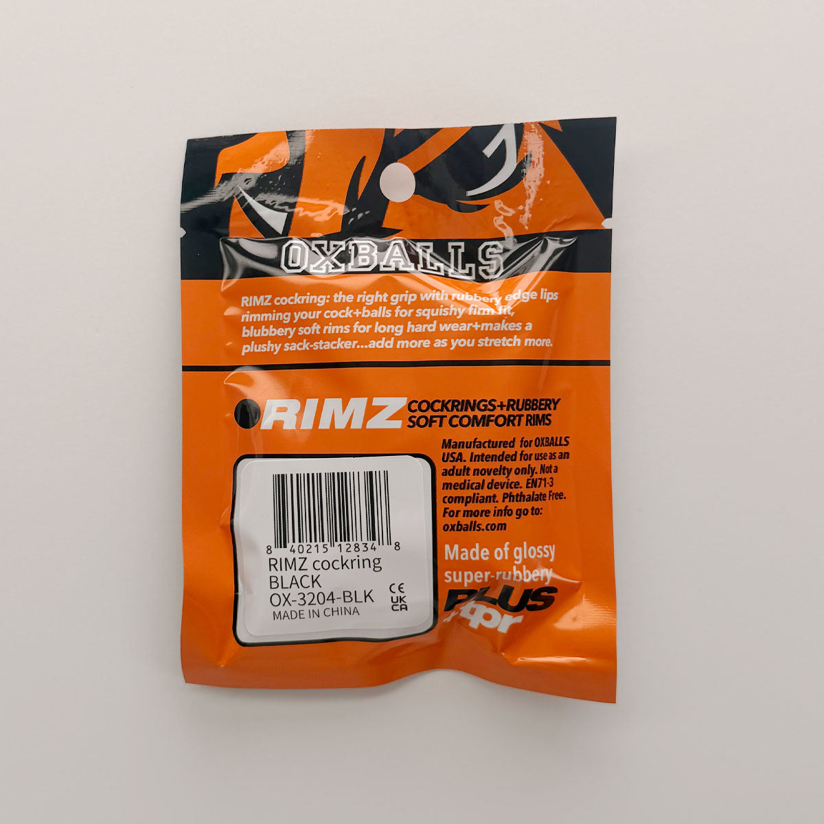 Oxballs Rimz Cockring – Black
