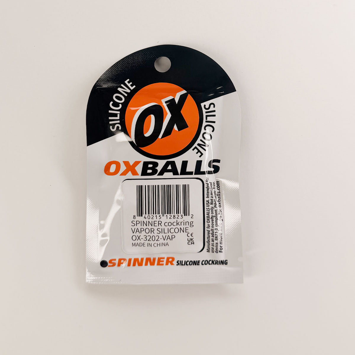 Oxballs Silicone Spinner Ring – Vapour Clear