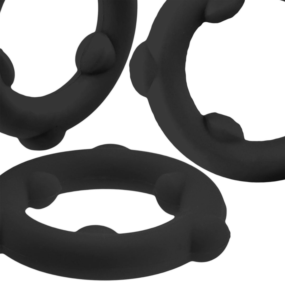 Oxballs Silicone Spinner Ring – Black