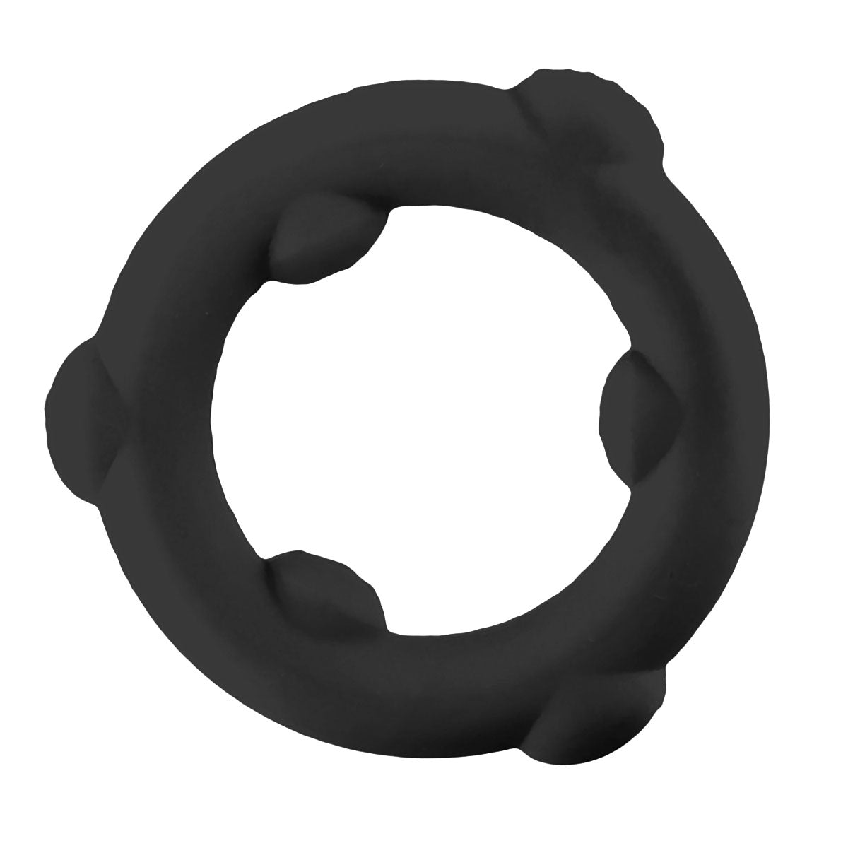 Oxballs Silicone Spinner Ring – Black