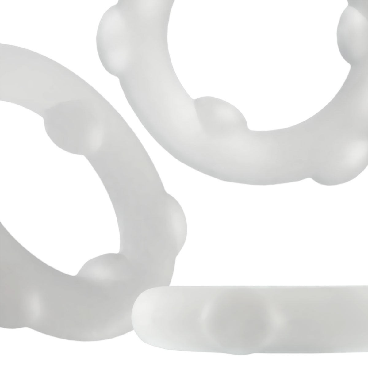 Oxballs Silicone Spinner Ring – Vapour Clear