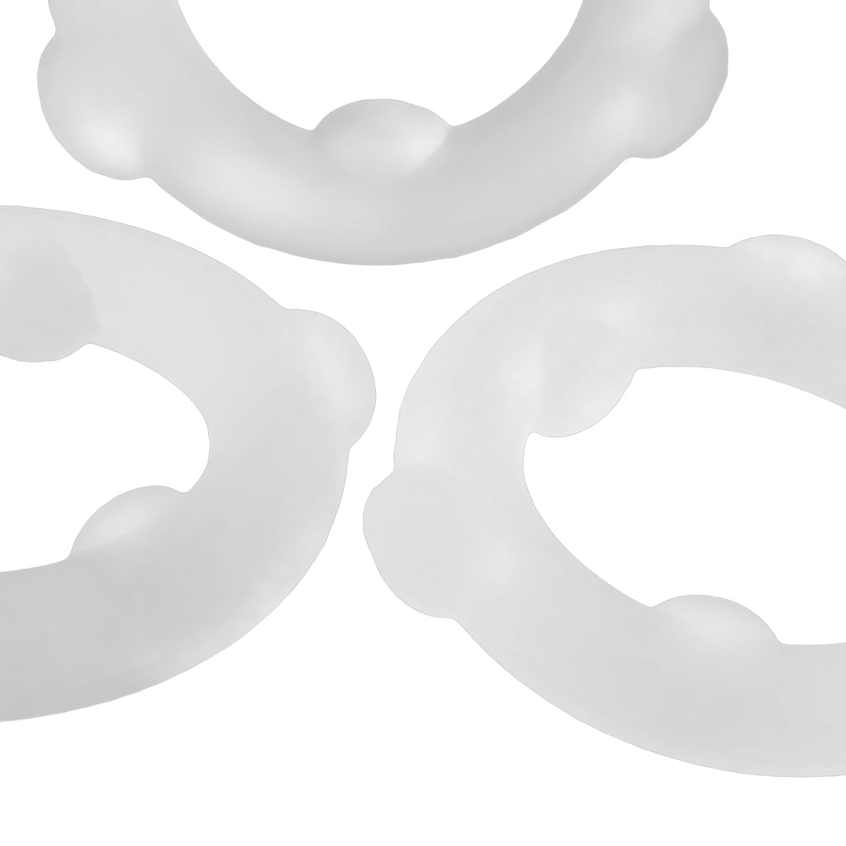Oxballs Silicone Spinner Ring – Vapour Clear