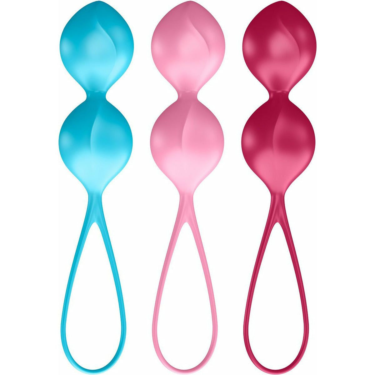 Satisfyer V Balls – Kegel Balls Training Set – Multicolour