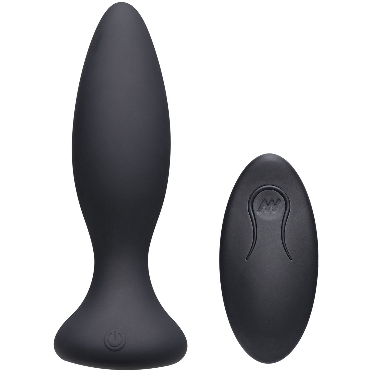 Doc Johnson A Play Beginner VIBE Silicone Vibrating Butt Plug with Remote Black | BMS Enterprises Doc Johnson A Play Beginner VIBE Silicone Vibrating Butt Plug with Remote Black | BMS Enterprises
