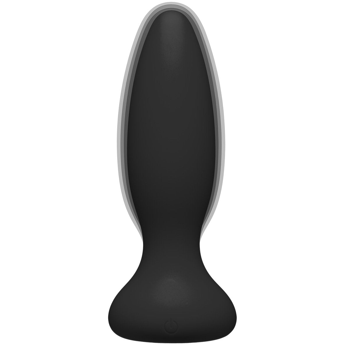 Doc Johnson A Play Adventurous VIBE – Silicone Vibrating Butt Plug with Remote – Black