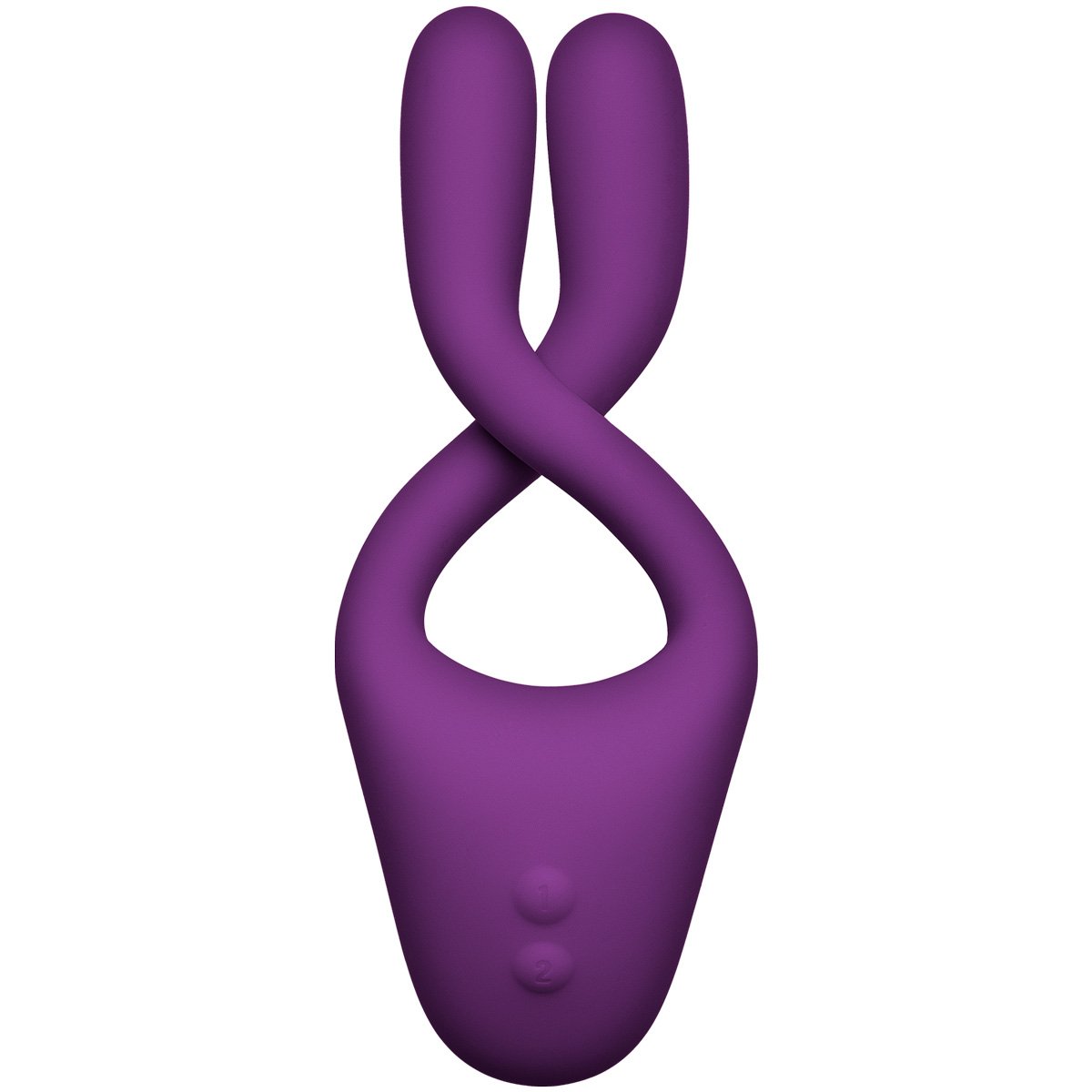 Doc Johnson Tryst V2 Bendable Multi Erogenous Zone Silicone Massager - Purple