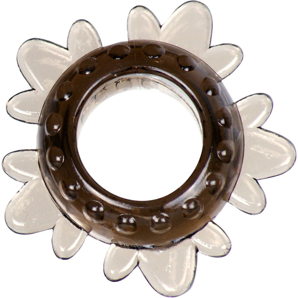 Linx Tickler Textured Cock Ring Display Of 54 pcs - Grey