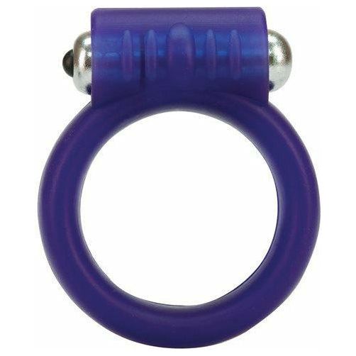 Tantus Silicone Vibrating Cock Ring - Purple