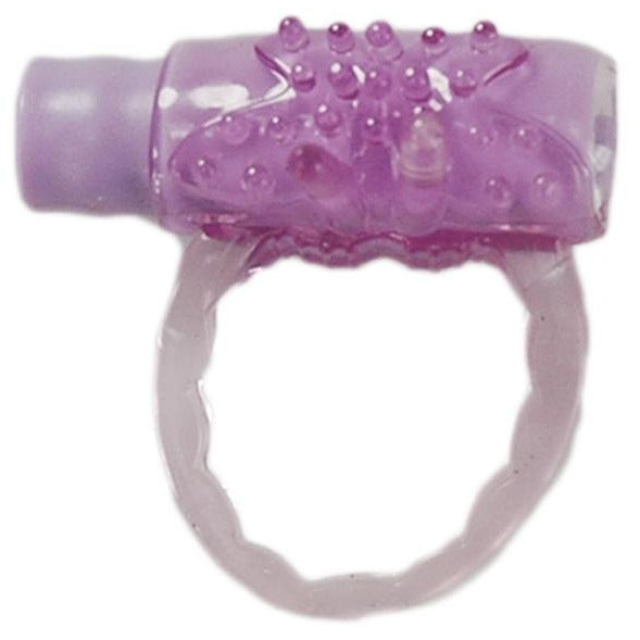 HottProducts Turbo Dinger - Vibrating Cock Ring - Purple