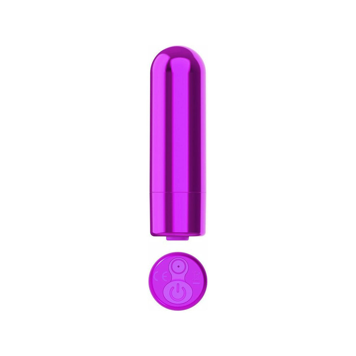 PowerBullet Rechargeable Mini Power Bullet 2.25 inch - Purple - Bulk