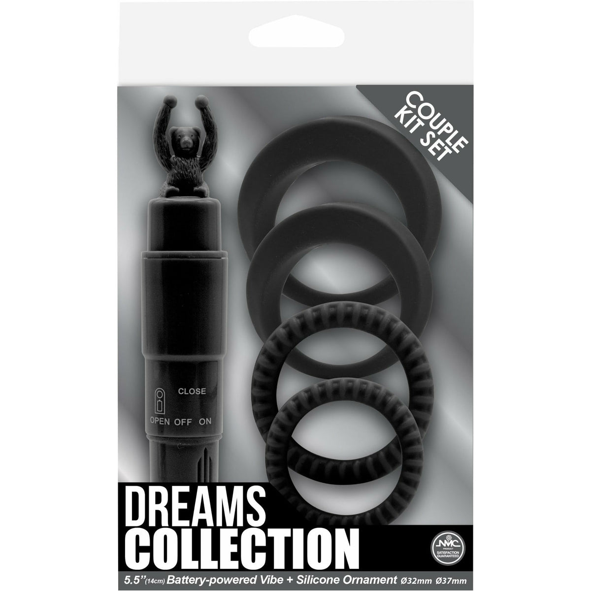 NMC Dreams Collection - Couples Kit - Vibrator &amp; Cock Rings