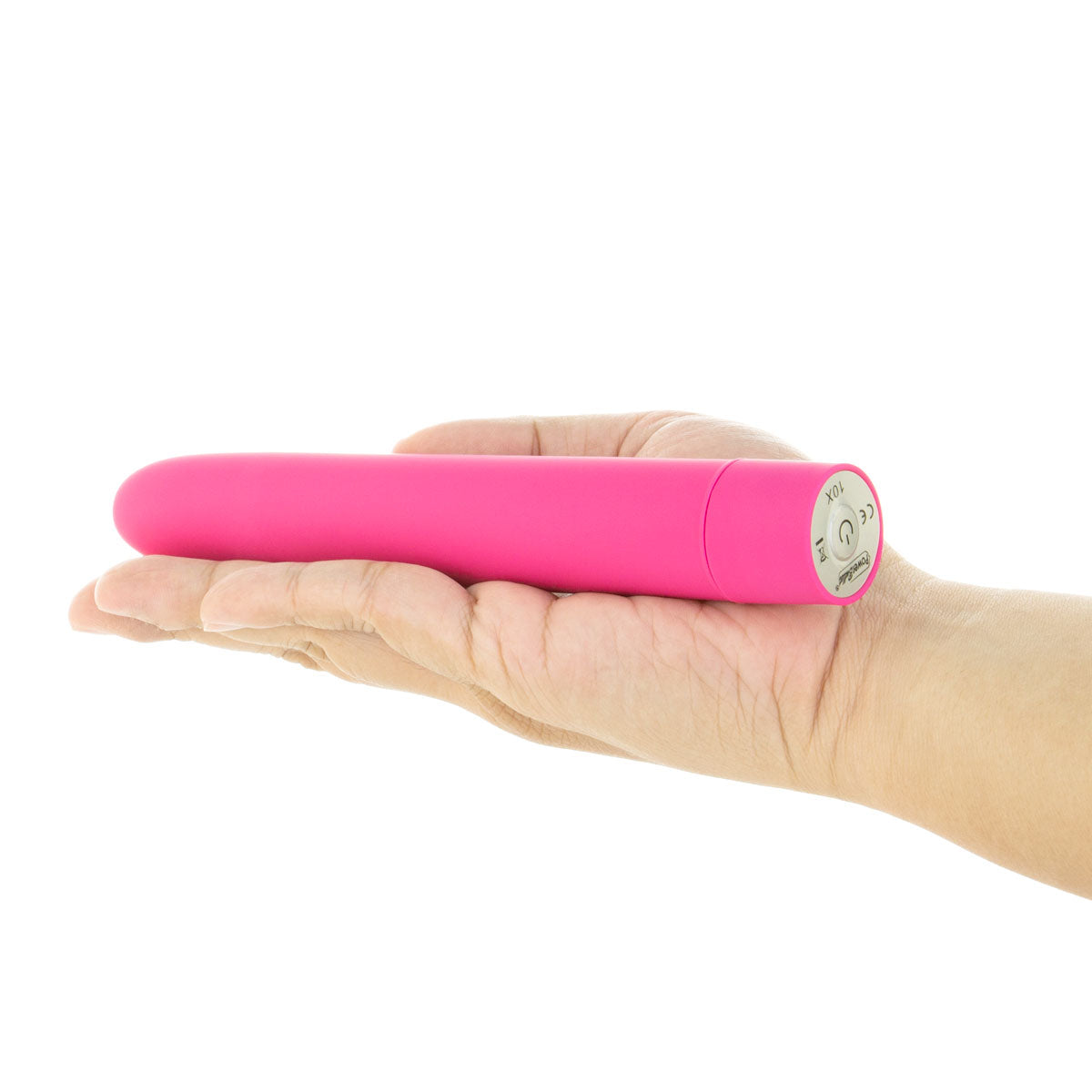 Pure Love® - 10 Function Classic 7 In. Smooth Vibrator – Pink