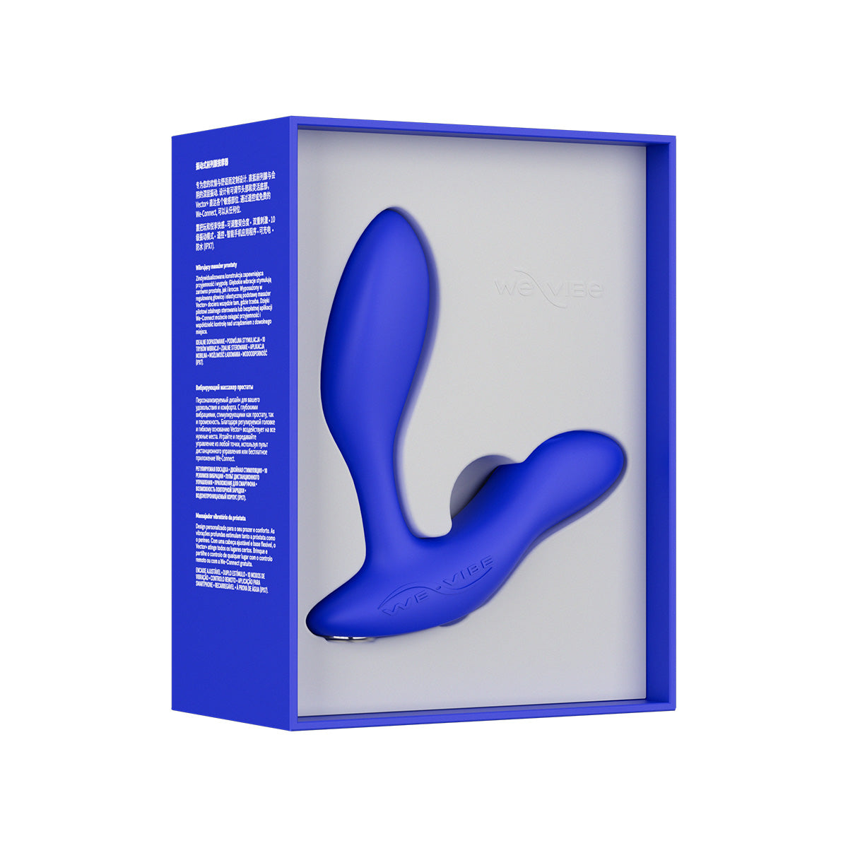 We-Vibe Vector+ - Vibrating Prostate Massager Royal Blue - BMS Enterprises We-Vibe Vector+ - Vibrating Prostate Massager Royal Blue - BMS Enterprises