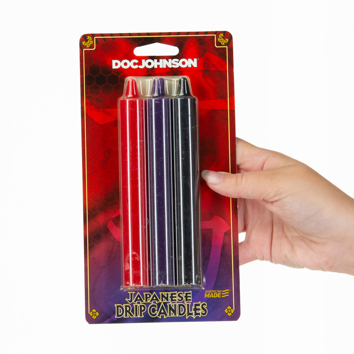 Doc Johnson Japanese Drip Candles – Multicoloured