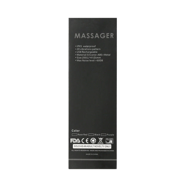Enjoy Your Life Massager Wand – Black