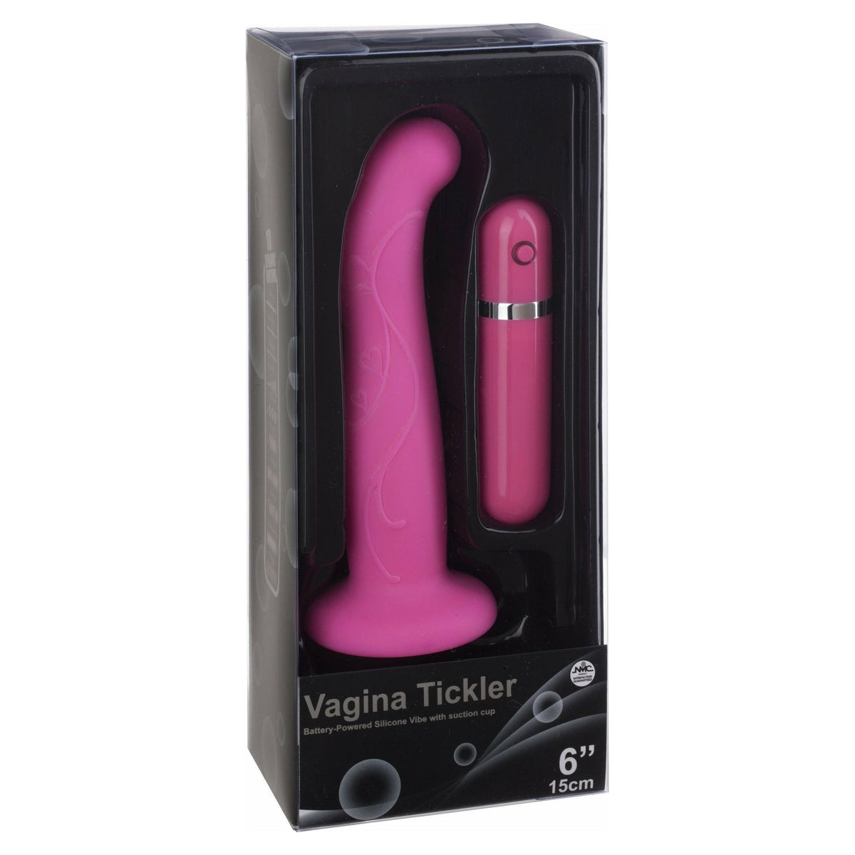 PGL Vagina Tickler Vibrating Dildo - Pink | BMS Enterprises PGL Vagina Tickler Vibrating Dildo - Pink | BMS Enterprises