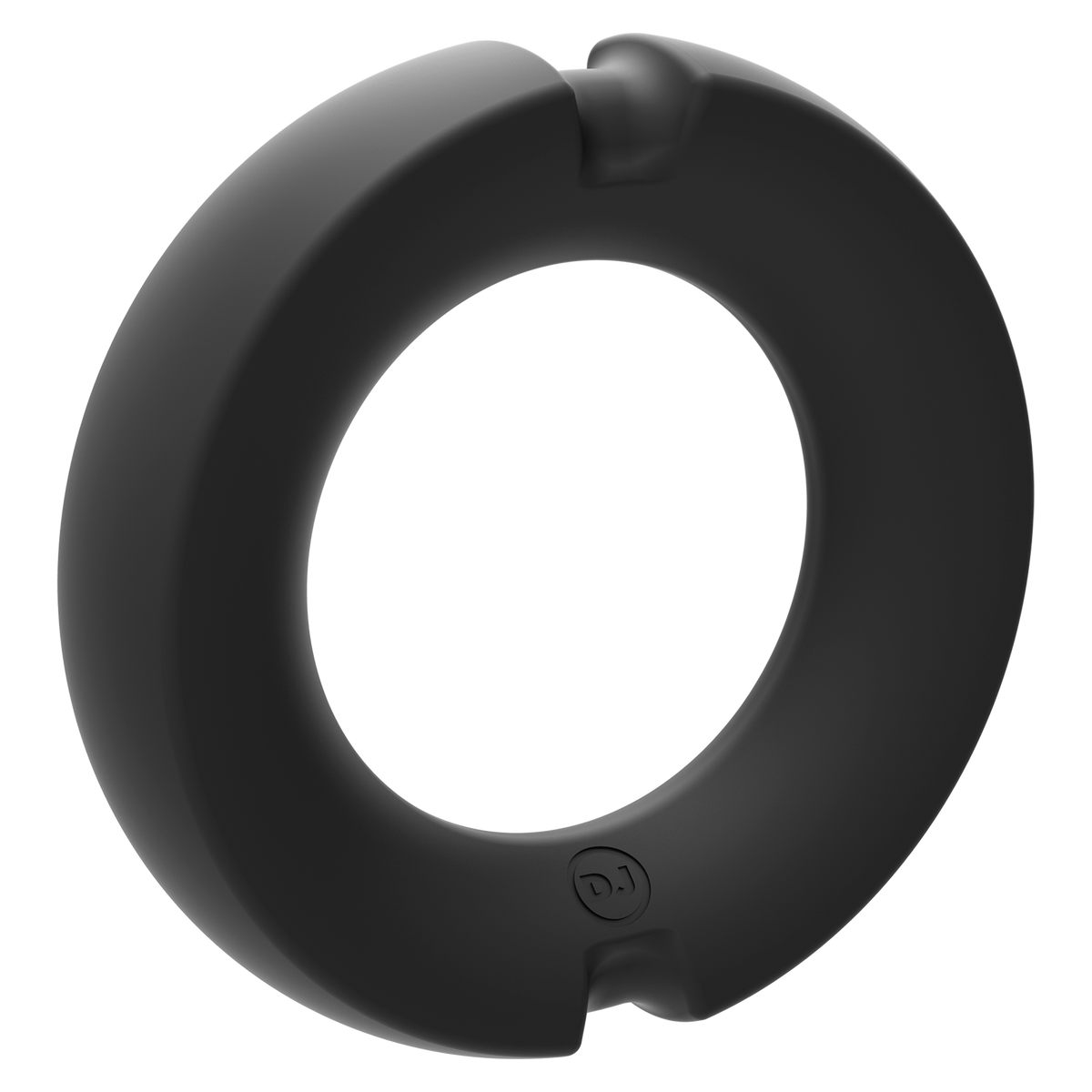 Doc Johnson KINK Silicone-Covered Metal Cock Ring - 45mm