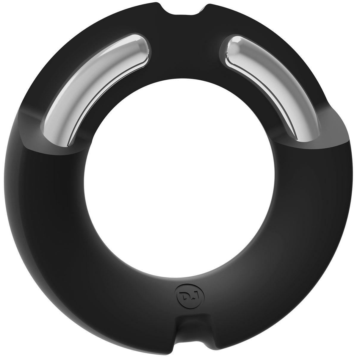 Doc Johnson KINK Silicone-Covered Metal Cock Ring - 50mm