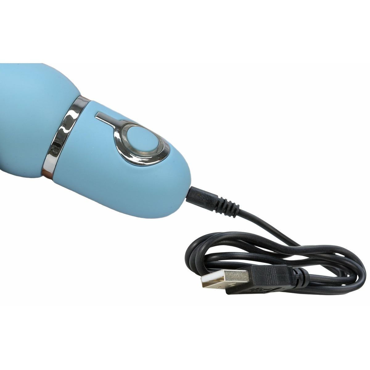 NMC Elysium - 7 Inch Silicone Vibrator - Blue