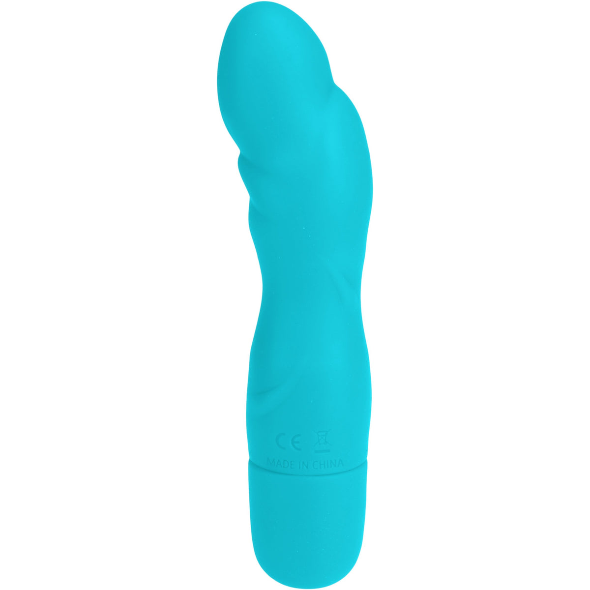 NMC First Night 5 inch Silicone 10 Function G-Spot Vibe with Ripples - Blue