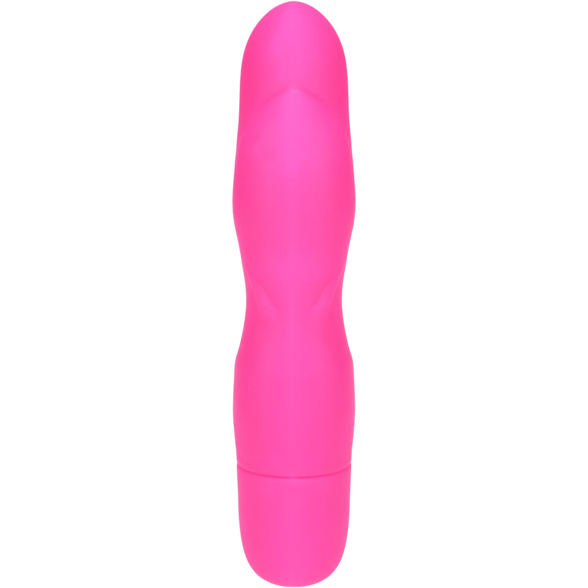 NMC First Night 5 inch Silicone 10 Function G-Spot Vibe with Ripples - Pink