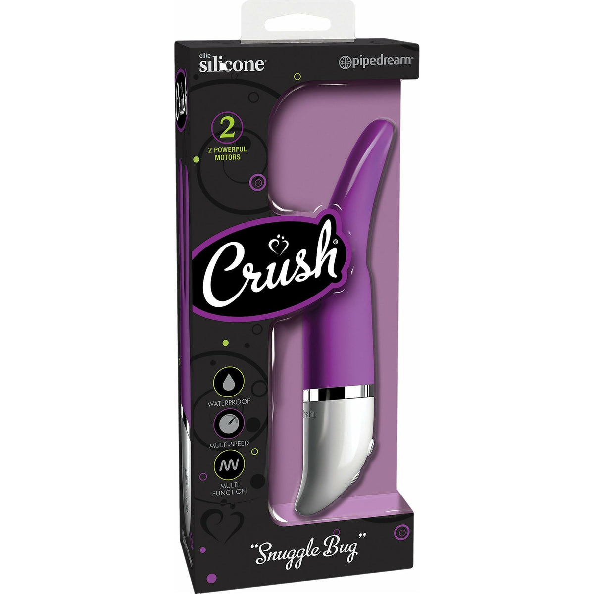 Pipedream Products Crush Elite Silicone &#39;Snuggle Bug&#39; Vibrator