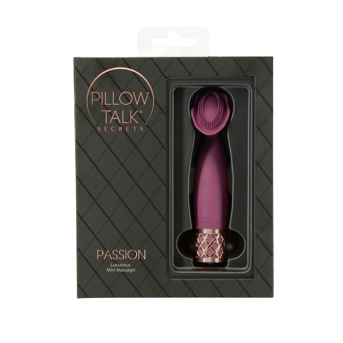 Pillow Talk® Secrets - Passion - Clitoral Vibrator - Wine - BMS Enterprises