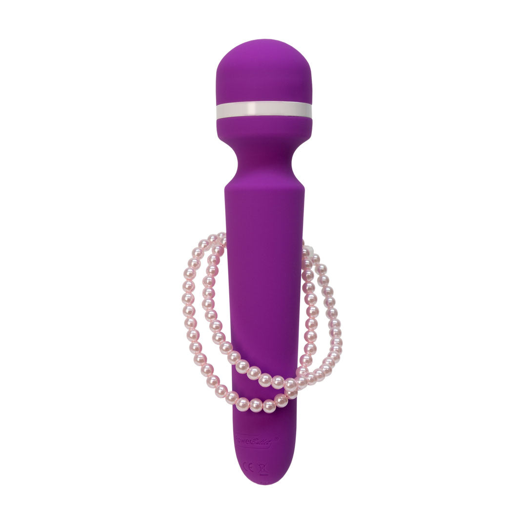 Pure Love®- Vibrating Massage Wand With 20 Functions – Purple