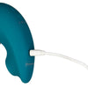 The Monarch Swan®- Transform With A Twist Vibrator & Stimulator - Teal