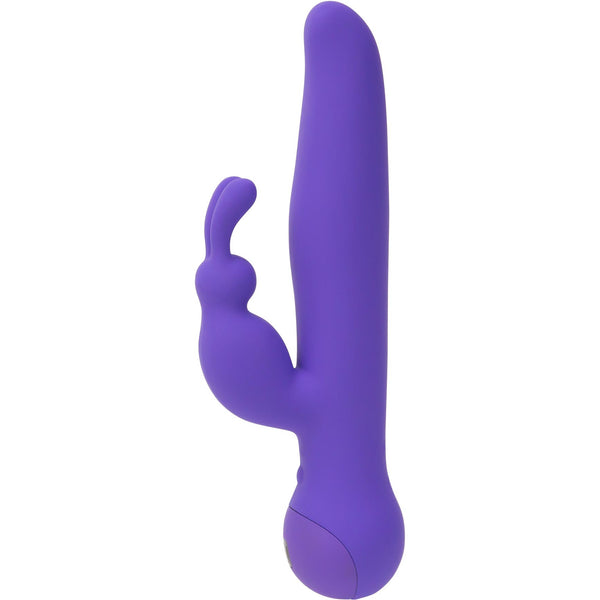 Swan Touch - Duo - Dual Rabbit Vibrator - Rechargeable - Purple