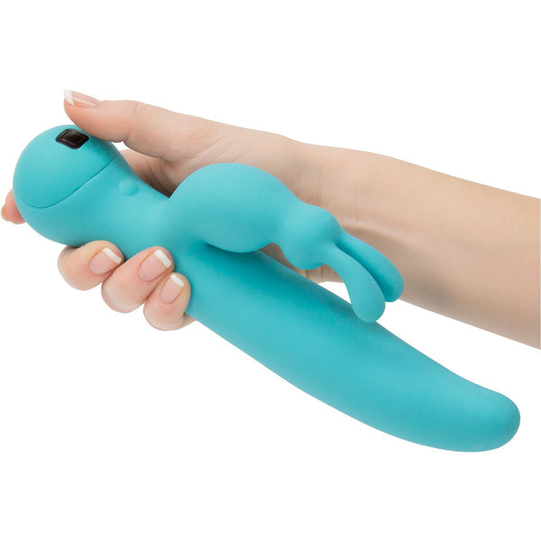 Swan Touch – Duo – Dual Rabbit Vibrator – Rechargeable - Teal