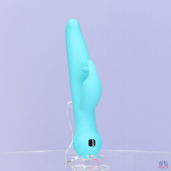 Swan Touch - Trio - Rabbit Vibrator - Rechargeable - Teal