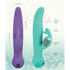 Swan Touch - Trio - Rabbit Vibrator - Rechargeable - Teal