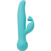 Swan Touch - Trio - Rabbit Vibrator - Rechargeable - Teal