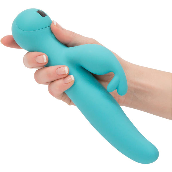 Swan Touch - Trio - Rabbit Vibrator - Rechargeable - Teal