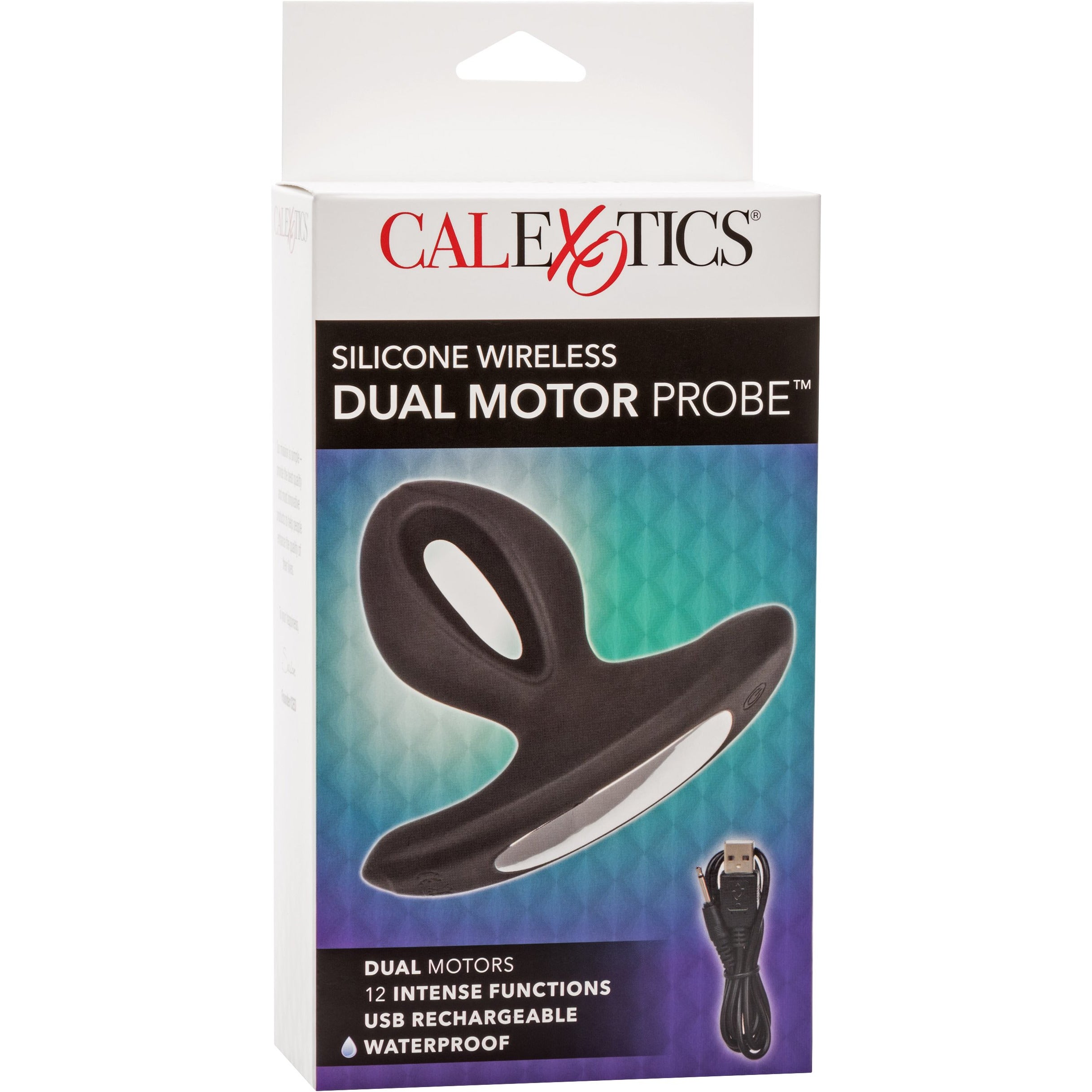 CalExotics Silicone Wireless Dual Motor Probe Black BMS