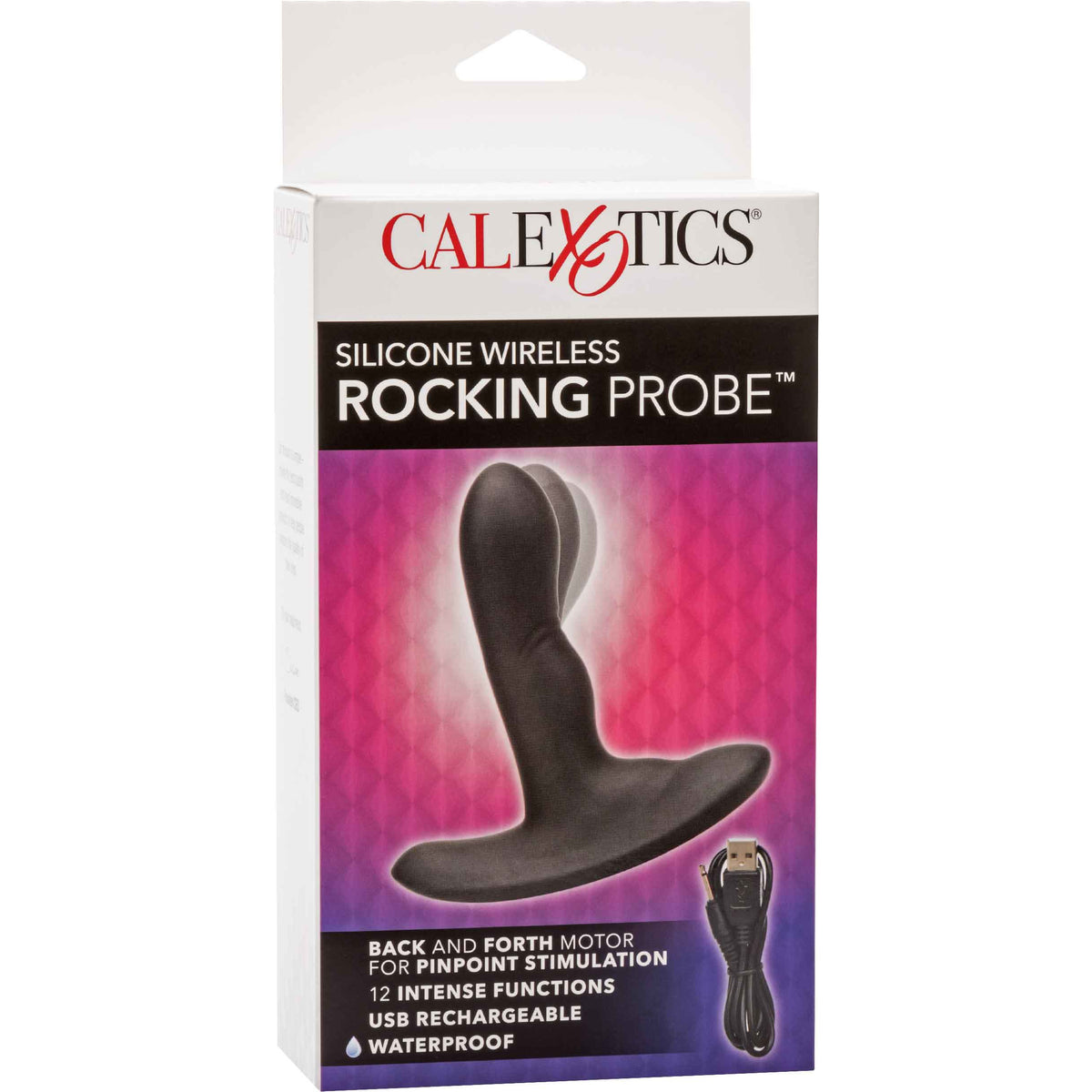 CalExotics Silicone Wireless Rocking Probe- Black
