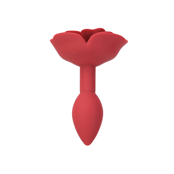 LUX active® Red Rose Silicone Anal Plug
