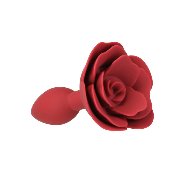 LUX active® Red Rose Silicone Anal Plug
