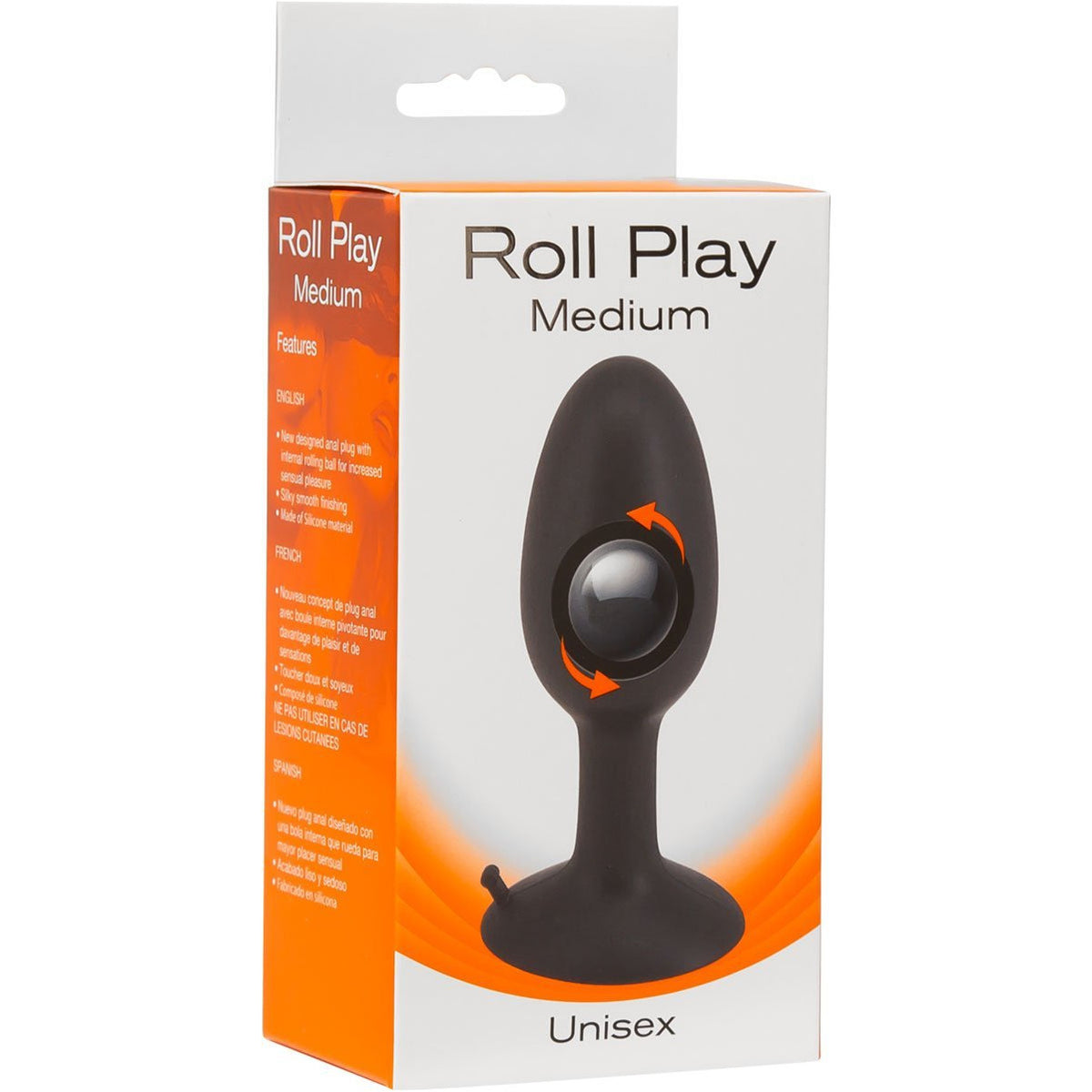 Seven Creations Roll Play Silicone Butt Plug - Medium | BMS Enterprises Seven Creations Roll Play Silicone Butt Plug - Medium | BMS Enterprises