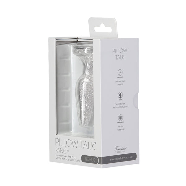 Pillow Talk - Fancy - Luxurious Glass Anal Plug
