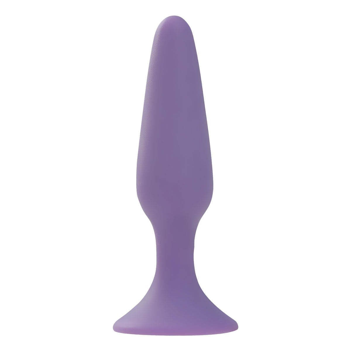 Pure Love - Silicone Anal Plug 4.5 Inches Purple - BMS Enterprises Pure Love - Silicone Anal Plug 4.5 Inches Purple - BMS Enterprises