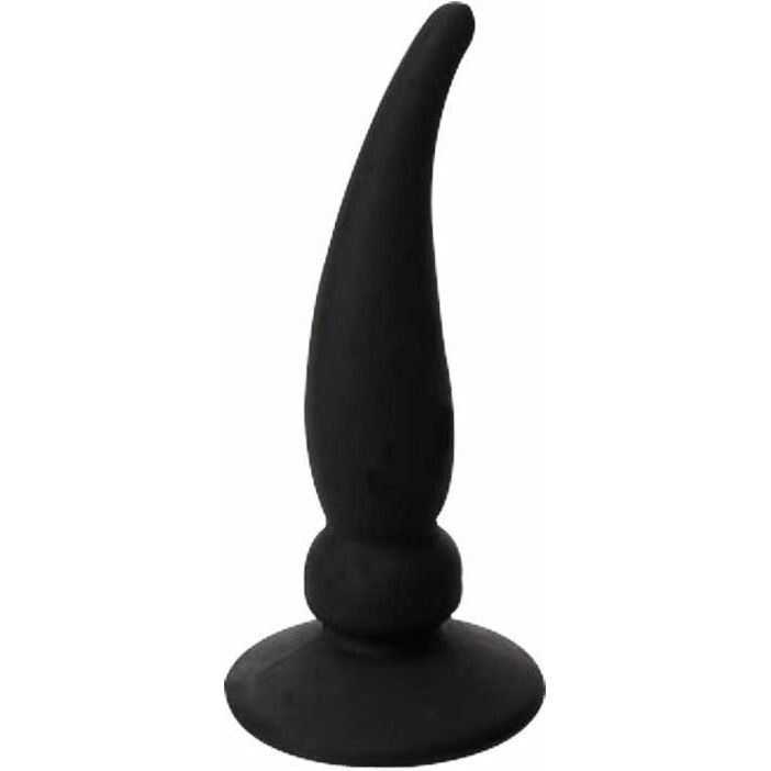 Nanma Curved Horn Butt Plug - Black