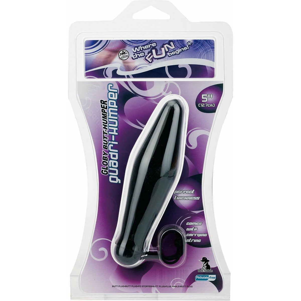 Nanma Quadri Humper - Butt Plug - Black | BMS Enterprises Nanma Quadri Humper - Butt Plug - Black | BMS Enterprises
