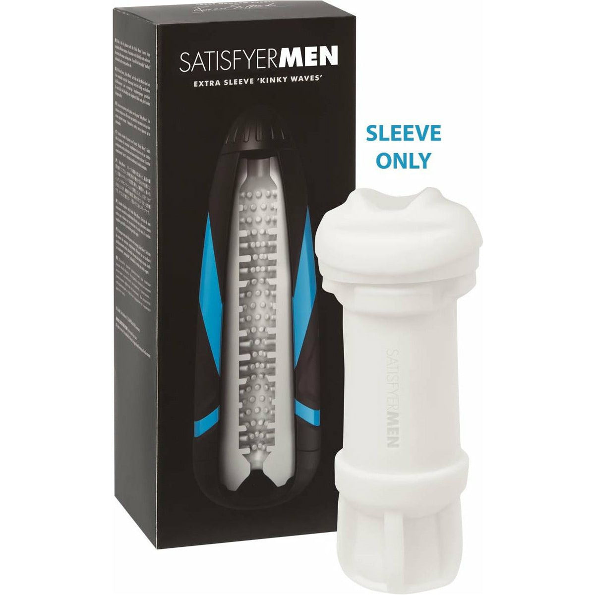 Satisfyer Men Masturbator Sleeve - Kinky Wave