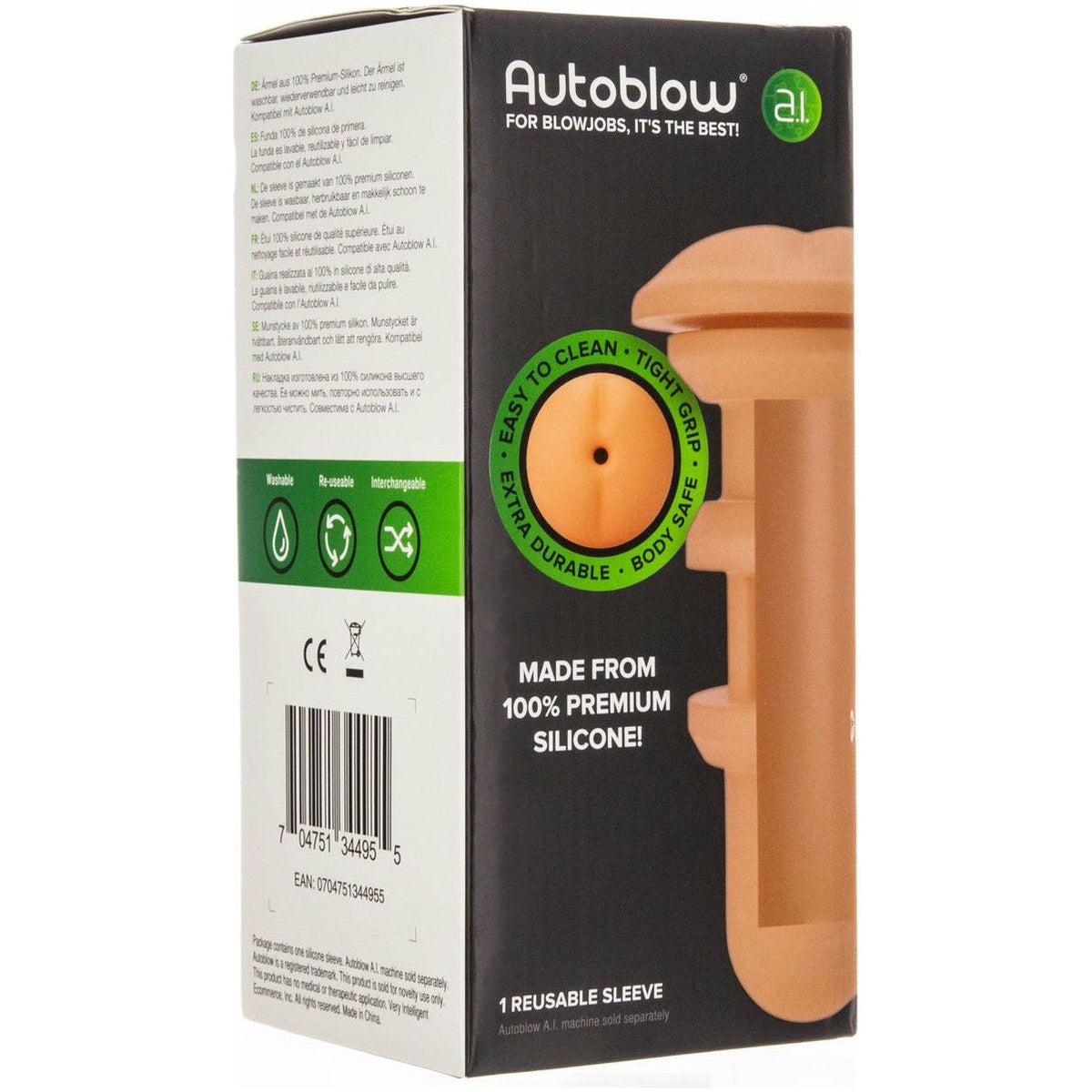 Autoblow Reusable Sleeve – Ass